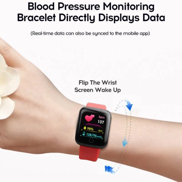 D13 Smart Watch Men Blood Pressure Waterproof Smartwatch Women Heart Rate Monitor Fitness Tracker Watch Sport For Android IOS - Image 2