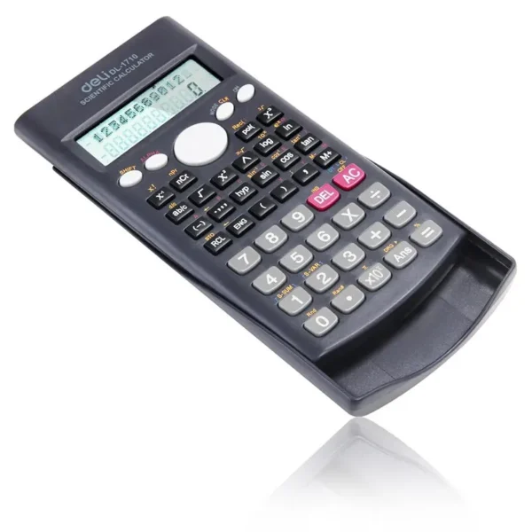 12 Digits Advanced Scientific Calculator 240 Functions Desktop Calculators with Large LCD Display and Sensitive Button - Image 3