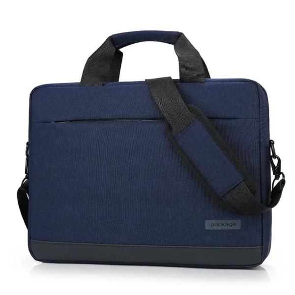 14.1/15.6 Inch Laptop Handbag Single Shoulder Bag Men's Multifunctional Computer Bag Document Business Briefcase - Image 2