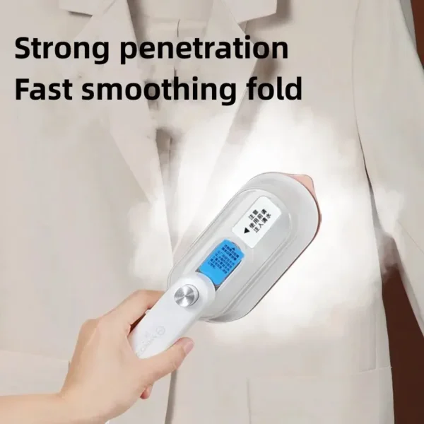 1pc Electric Iron, Portable 3-in-1 Mini Steam Lron For Travel - Handheld.Foldable, And Rotating With Steam For Wrinkle Removal A - Image 2