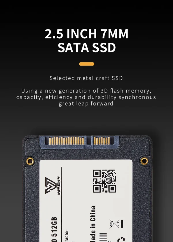 2.5 inch internal ssd sata 60gb 64gb 120gb 128gb 240gb 256gb 350gb 360gb 480gb 512gb 1t hard drive sata hard disk ssd for laptop - Image 3