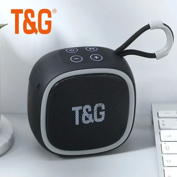 2023 T&G Mini Bluetooth Speaker Portable Speaker Wireless Connection Outdoor Sport Audio Stereo Support TF FM Card Car Audio - Image 2