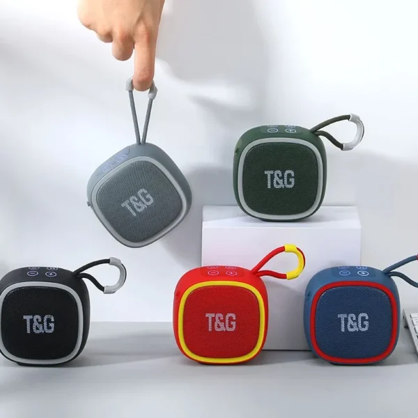 2023 T&G Mini Bluetooth Speaker Portable Speaker Wireless Connection Outdoor Sport Audio Stereo Support TF FM Card Car Audio - Image 6