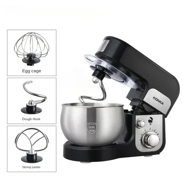 Automatic Meat Grinder & Dough Blender for Home Use - Konka KM-803 - Image 2