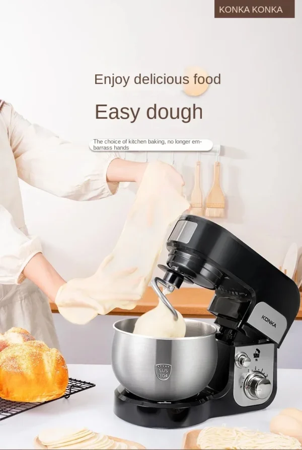 Automatic Meat Grinder & Dough Blender for Home Use - Konka KM-803