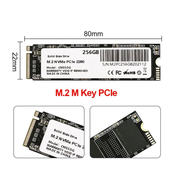 CeaMere M.2 NVMe pcie SSD 128GB 256GB SSD hard Drive M2 ssd 512GB 1TB m.2 SSD Internal Hard Disk For Laptop Desktop MSI - Image 3