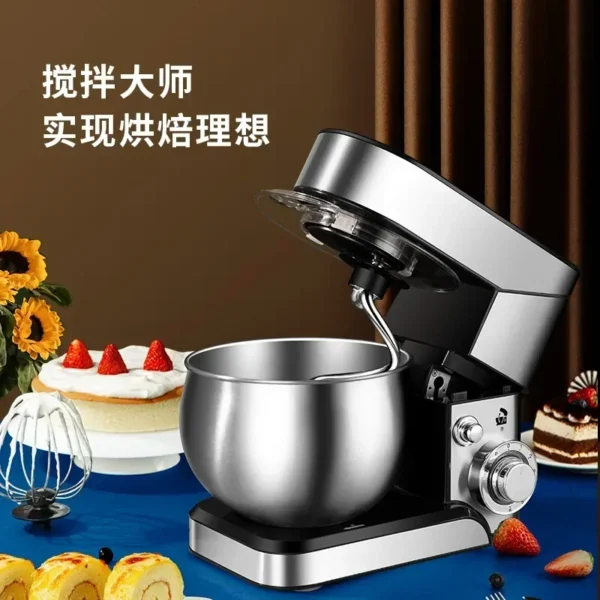 Chef Machine: Household Mixer, Small Food Processor, Egg Beater, Dough Kneade - Image 3
