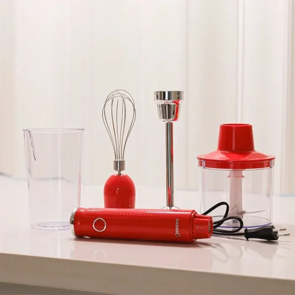 Dessini 5 in 1 Stick Electric Mixer Hand Blender And Juicers Set For Kitchen High Quality Multi Color Option Meat Mixer - Image 4