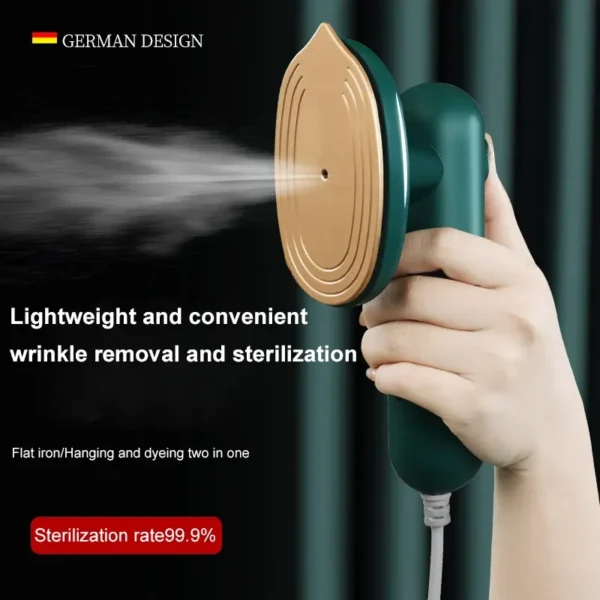 Electric 30W Mini Steam Iron Portable Wet and Dry Handheld Garment Steamer Home Travel Dorm Steam Iron Gift - Image 4