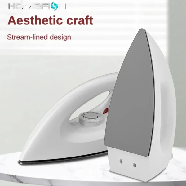 Electric Iron 1000W 5 Gear Adjustable Household Dry Ironing without Water Iron Hot Drilling Heat Transfer for Home Travel - Image 3
