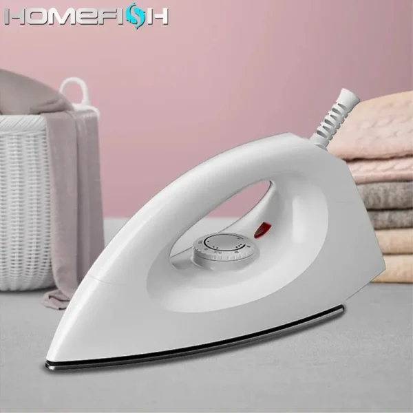 Electric Iron 1000W 5 Gear Adjustable Household Dry Ironing without Water Iron Hot Drilling Heat Transfer for Home Travel - Image 6