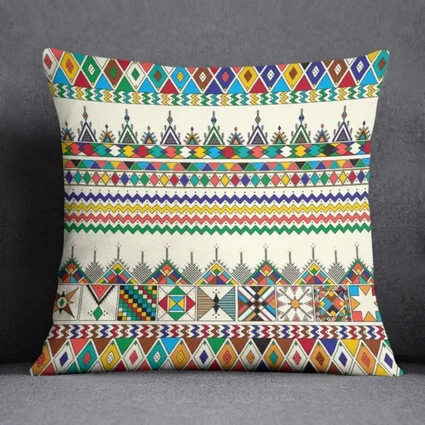 Geometric Collection Decorative Pillowcase Home Office Pillow Bedroom Sofa Car Cushion Cover - Image 3