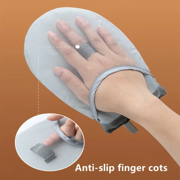 Handheld Ironing Heat Resistant Glove Home Mini Ironing Mat Ironing Board Holde Portable Ironing Anti-scald Iron Protective Pad - Image 4