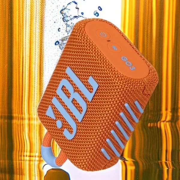 JBL GO3 Music Gold Three Generations Portable Bluetooth Speaker Outdoor Speaker Mini Speaker 100%original - Image 3