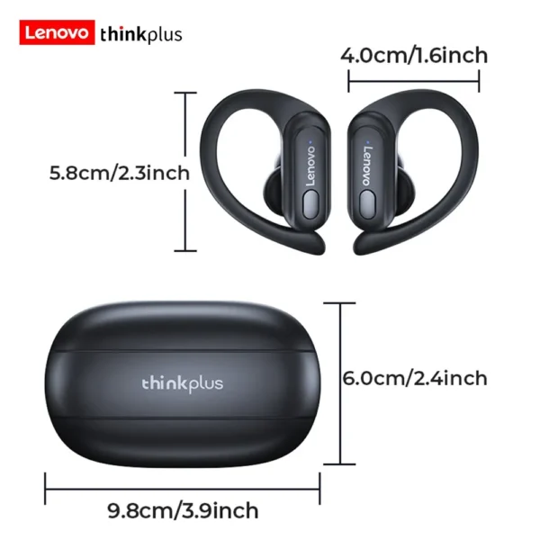 Lenovo Thinkplus Earphone XT60B Wireless Bluetooth Sport Headphones Touch TWS With Mic Noise Reduction Earbud Waterproof Headset - Image 6