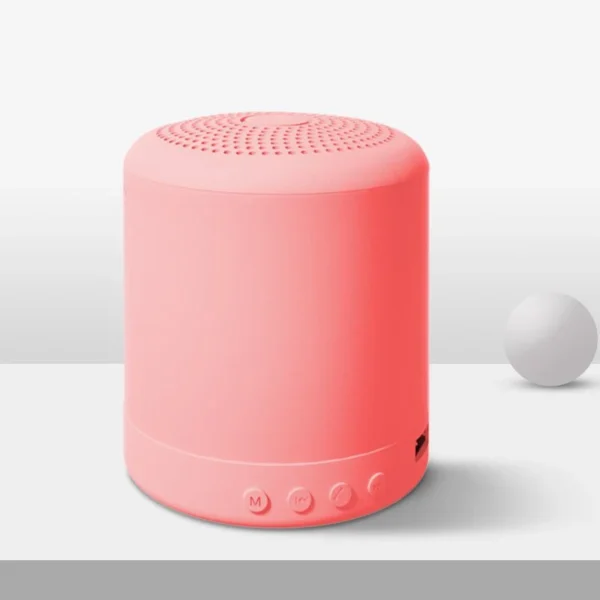 Macaron Small Wireless Speaker Hi-Res 300M Audio Extended Bass Treble Wireless HiFi Portable Speaker High Bass Speaker - Image 2