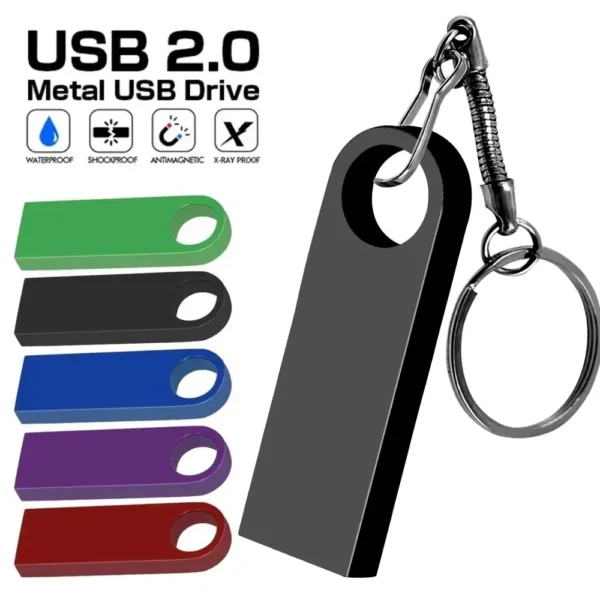 Pendrive 128Gb Memory Stick 32Gb 4Gb Metal Usb Flash Drive 128Gb Pen Drive 64 Gb 8Gb Usb Stick 16 Gb Gift Custom Logo