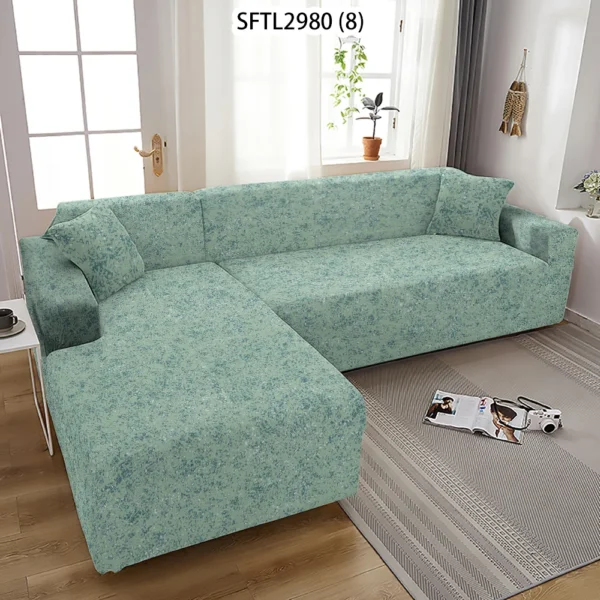 Plain Texture Casual Simplicity Sofacover L Shape 1/2/3/4-Seater Small Sofa Sofa Liner Kids Sofa Armchair Straight Sofascover - Image 5