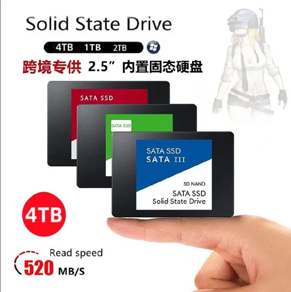 SSD Drive HDD 2.5 Hard Disk SSD 120GB 240GB 1TB 512GB 128GB 256GB HD SATA Disk Internal Hard Drive for Laptop Computer - Image 3