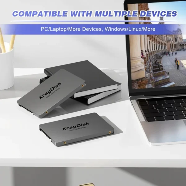Xraydisk Metal Case Sata3 Ssd 128GB 256GB 512GB 1TBHdd 2.5 Hard Disk Disc 2.5 "Internal Solid State Drive - Image 4