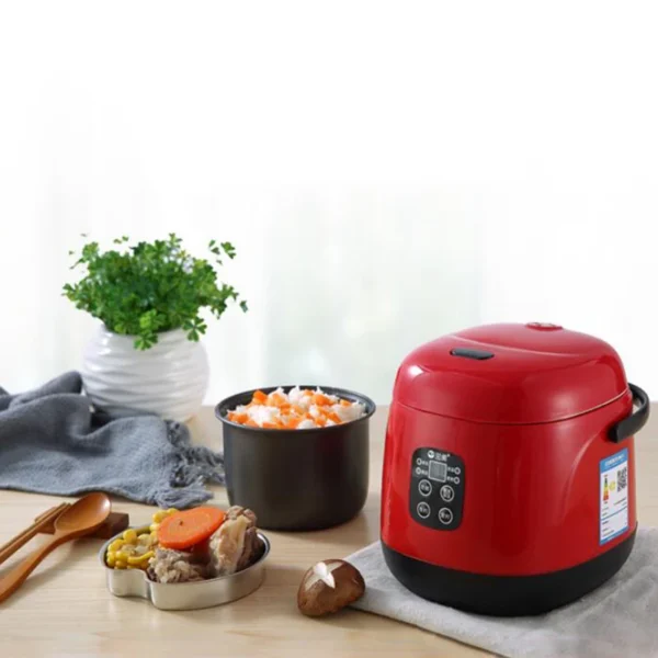 Intelligent Rice Cooker Electric Skillet Electric Lunch Box Mini Household Dorm Room Reservation Timing Smart Cooking - Image 4