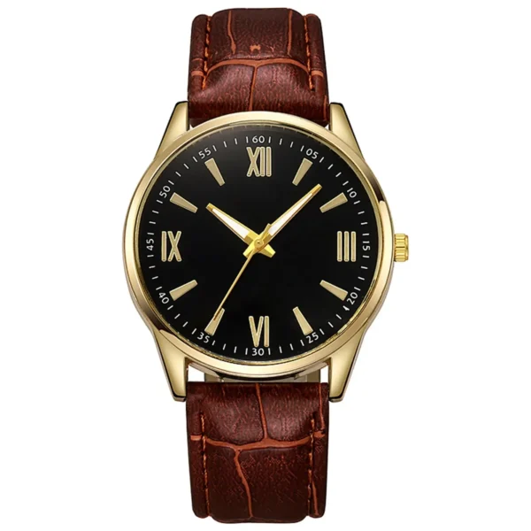Minimalist Luxury Watch for Men Leather Band Male Business Wristwatches Casual Quartz Watches Reloj Hombre Xmas Gift for Man Dad - Image 3